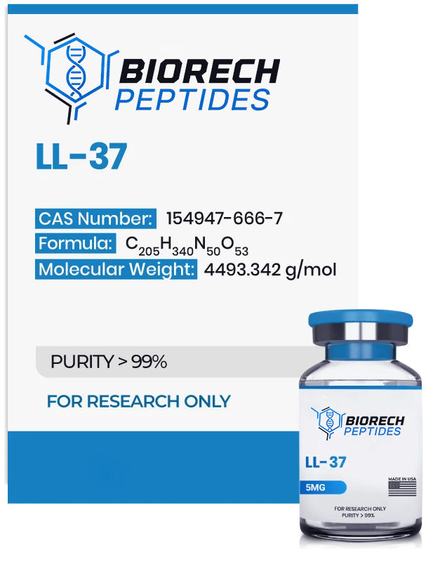 (💪Antibacterial) LL-37 (5mg) - 10 Vials