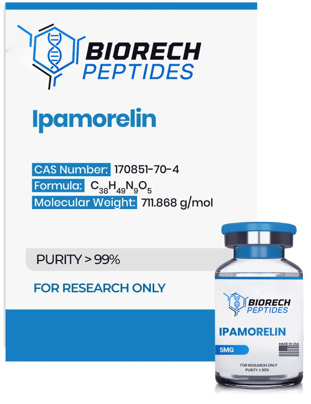 (🔥 Fat loss) Ipamorelin Peptide - 5mg - 10 Vials